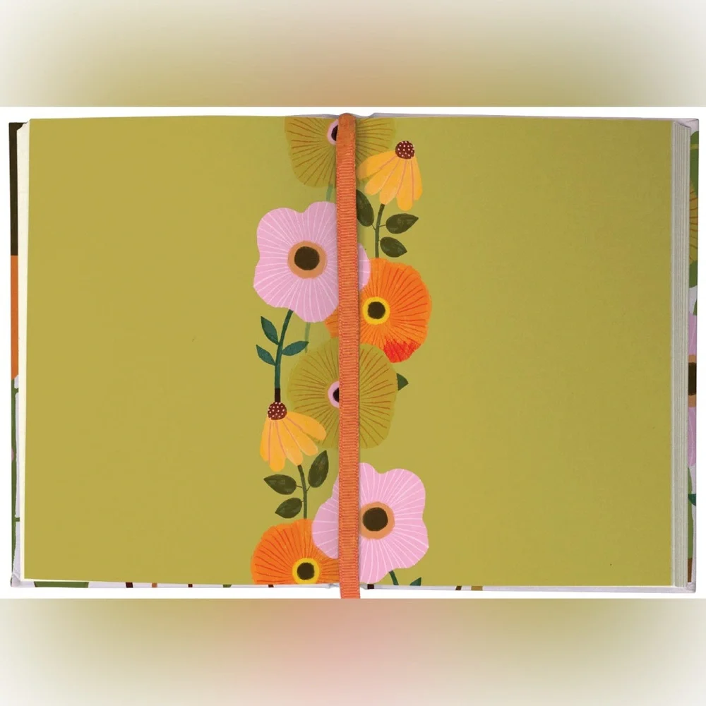 Illustrated Journal - gorgeous floral illustrations – 272 Pages, Amazing Gift!